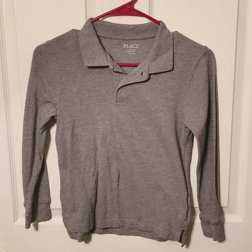 Boys Long Sleeve Polo Shirt
